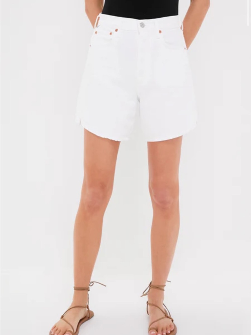 Citizens of Humanity Marlow Long Vintage Shorts - 25